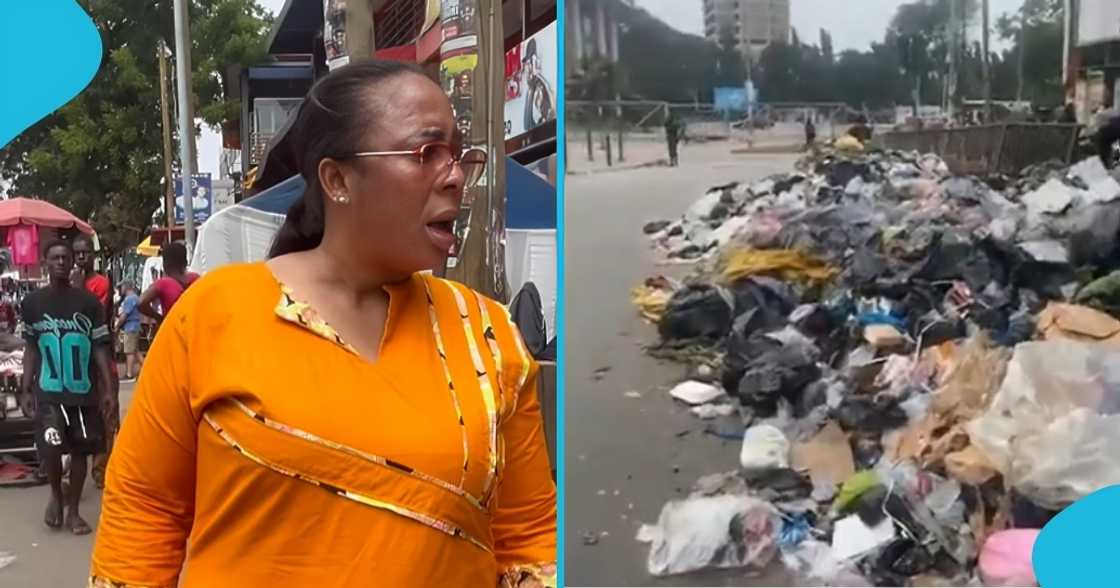 hon. linda ocloo, ghana, accra metropolitan assembly, traders, regional minister, mayor michael kpakpo, sanitation, garbage, uncollected trash