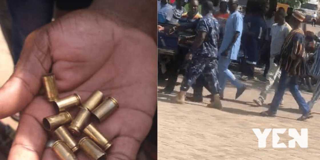 Custom officers arrest TV3 journalist at Paga border; fire warning shots in new video Custom officers arrest TV3 journalist at Paga border; fire warning shots in new video