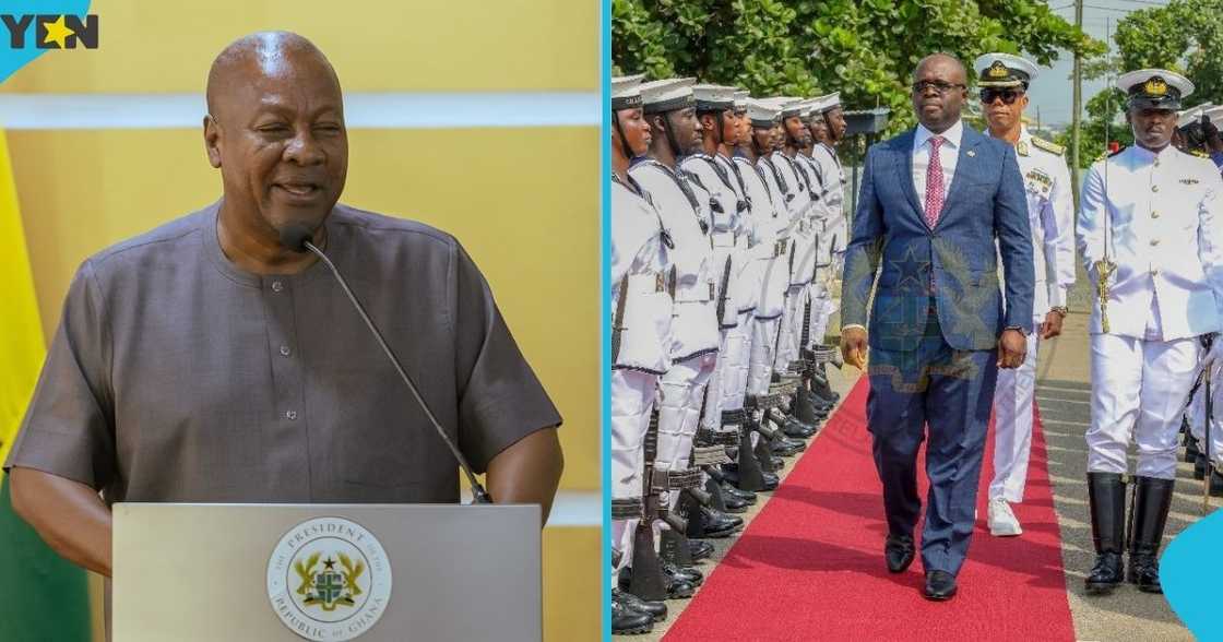 President John Mahama, GAF recruits, Dr Edward Omane Boamah, Defence Minister, petition