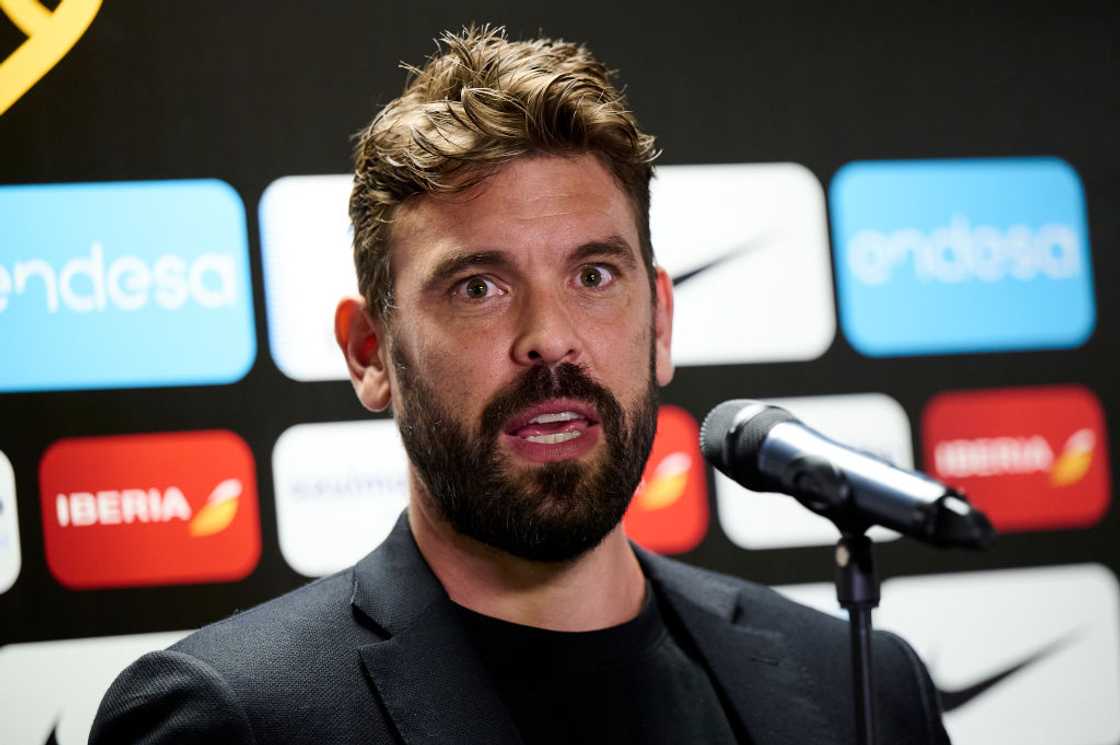 Marc Gasol during a press conference