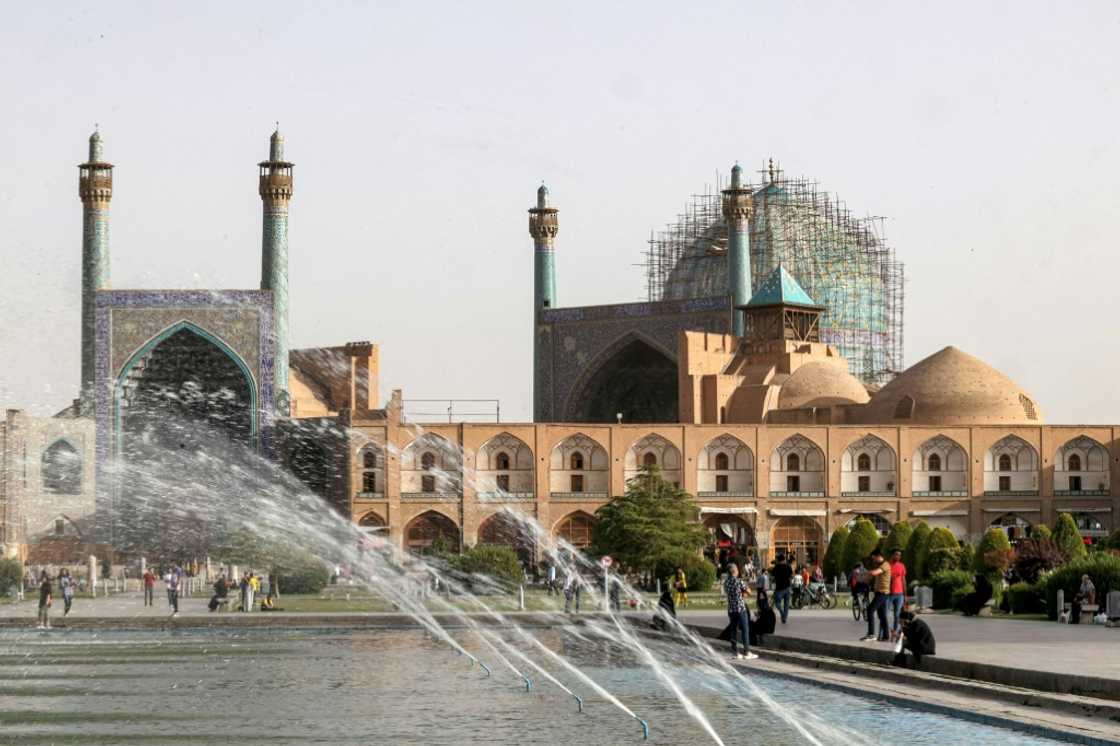 The 400-year-old Abbasi Great Mosque, a UN World Heritage Site, in Iran's central city of Isfahan, pictured in July 2022 The 400-year-old Abbasi Great Mosque, a UN World Heritage Site, in Iran's central city of Isfahan, pictured in July 2022