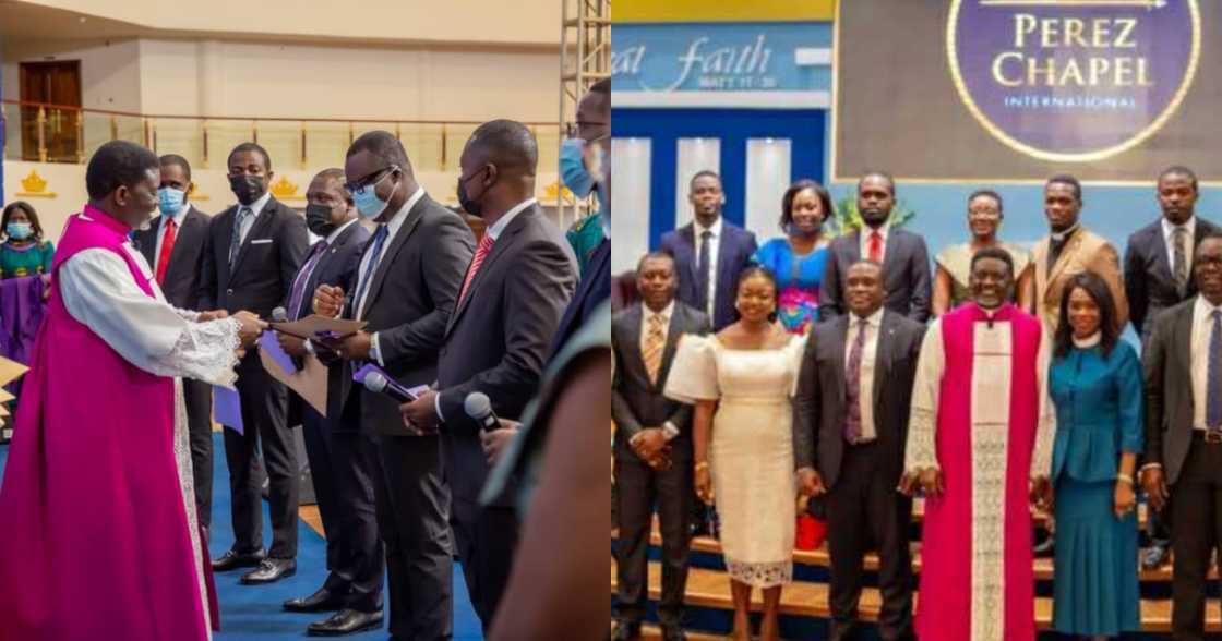 Ningo Prampram MP Sam George ordained an Elder at Perez Chapel; beautiful photos drop Ningo Prampram MP Sam George ordained an Elder at Perez Chapel; beautiful photos drop