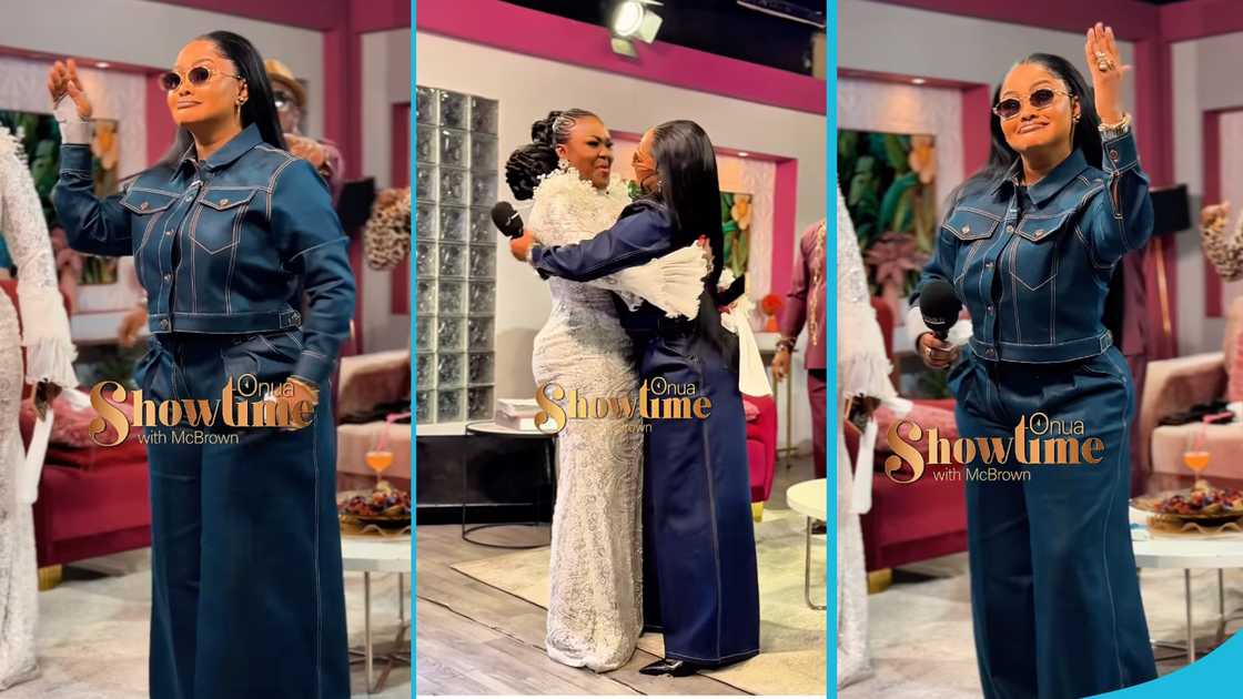 AJ Poundz, Nana Ama McBrown AJ Poundz, Nana Ama McBrown