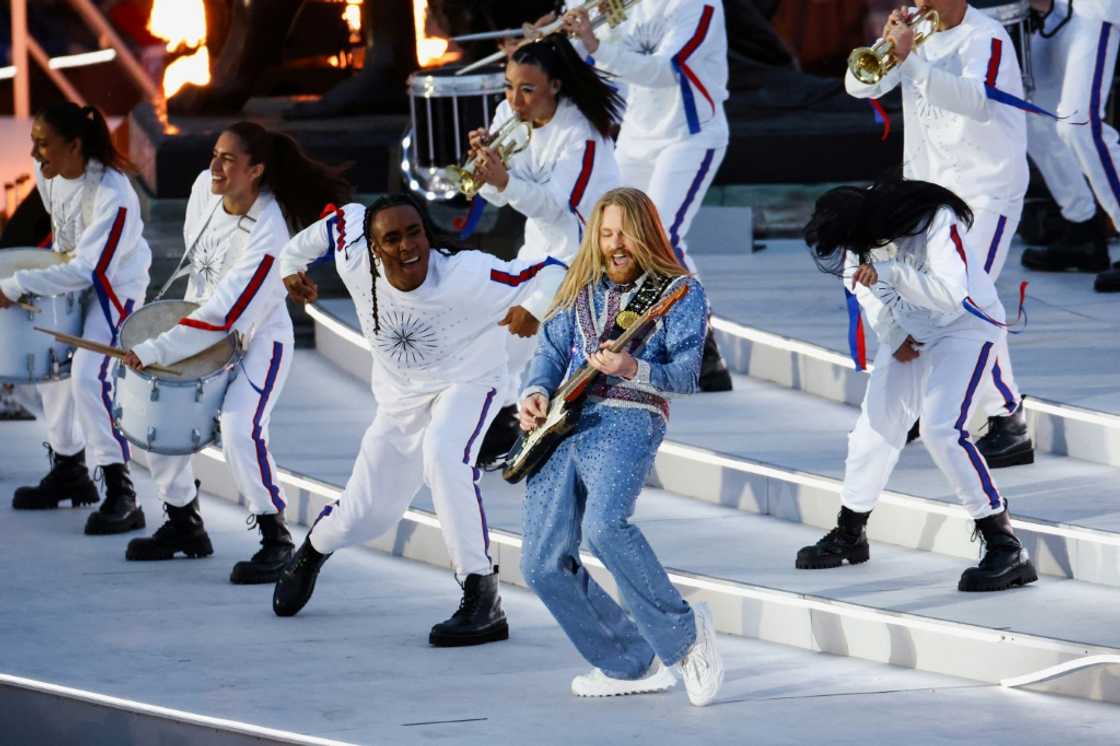 Britain's Sam Ryder came second in the Eurovision contest Britain's Sam Ryder came second in the Eurovision contest