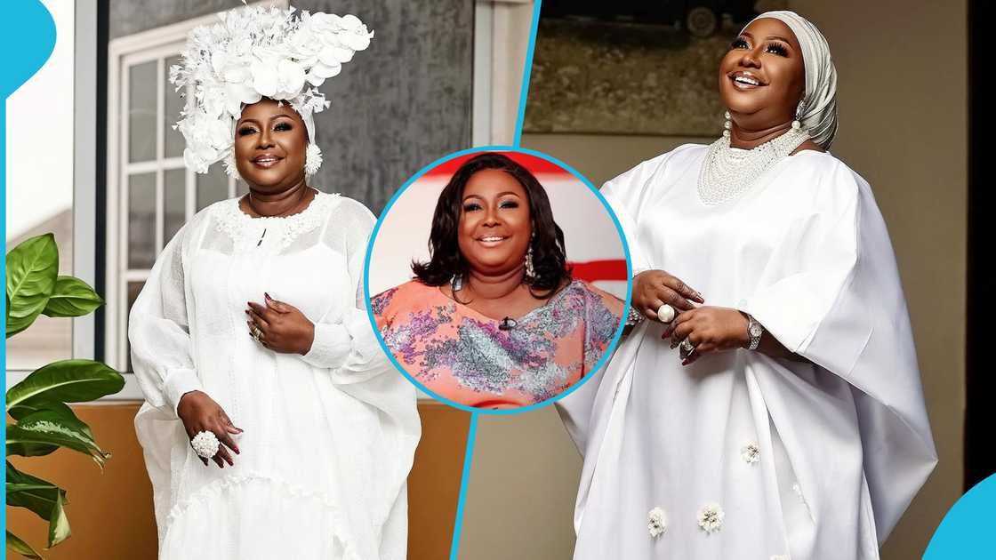 Ghanaian Media Personalities, Oheneyere Gifty Anti, Celebrity Birthday, White Dresses, Celebrity Dresses, Celebrity Makeup Ghanaian Media Personalities, Oheneyere Gifty Anti, Celebrity Birthday, White Dresses, Celebrity Dresses, Celebrity Makeup