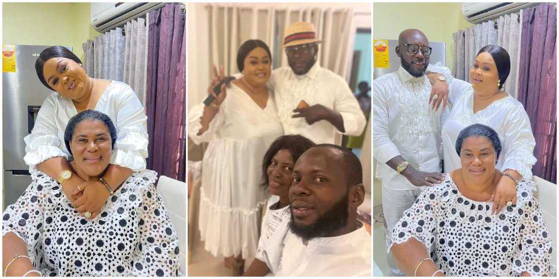 Vivian Jill with mother and family Vivian Jill with mother and family