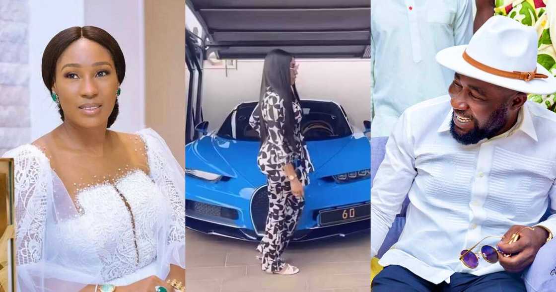 Despite's wife with Bugatti Chiron Despite's wife with Bugatti Chiron