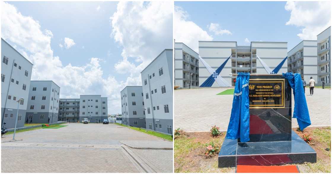 Kwabenya Police Barracks was commissioned on April 19, 2023.