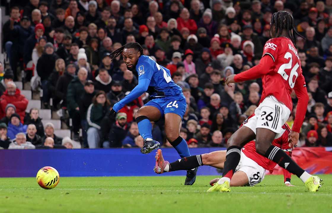 Gary Neville, Antoine Semenyo, Manchester United fans, Manchester United vs Bournemouth, Semnyo scores against Man United