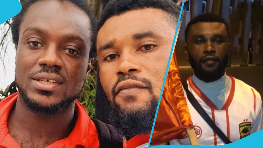 Nana Pooley travels to Ivory Coast to support Richmond Lamptey. Nana Pooley travels to Ivory Coast to support Richmond Lamptey.