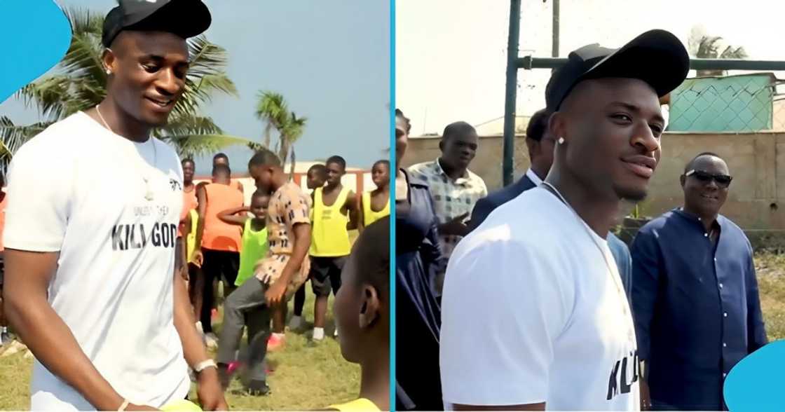 Mohammed Kudus visits school in Tema, advises and plays basketball with students: "Down to earth" Mohammed Kudus visits school in Tema, advises and plays basketball with students: "Down to earth"