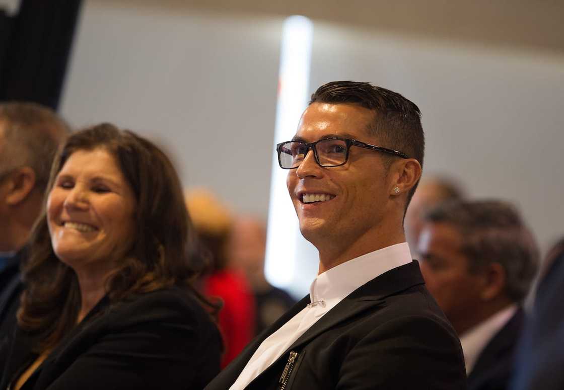 Cristiano Ronaldo and his mum Cristiano Ronaldo and his mum