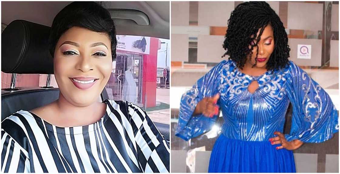 Odehye Naana, the Efie Asetena host on Atinka TV celebrating her birthday Odehye Naana, the Efie Asetena host on Atinka TV celebrating her birthday