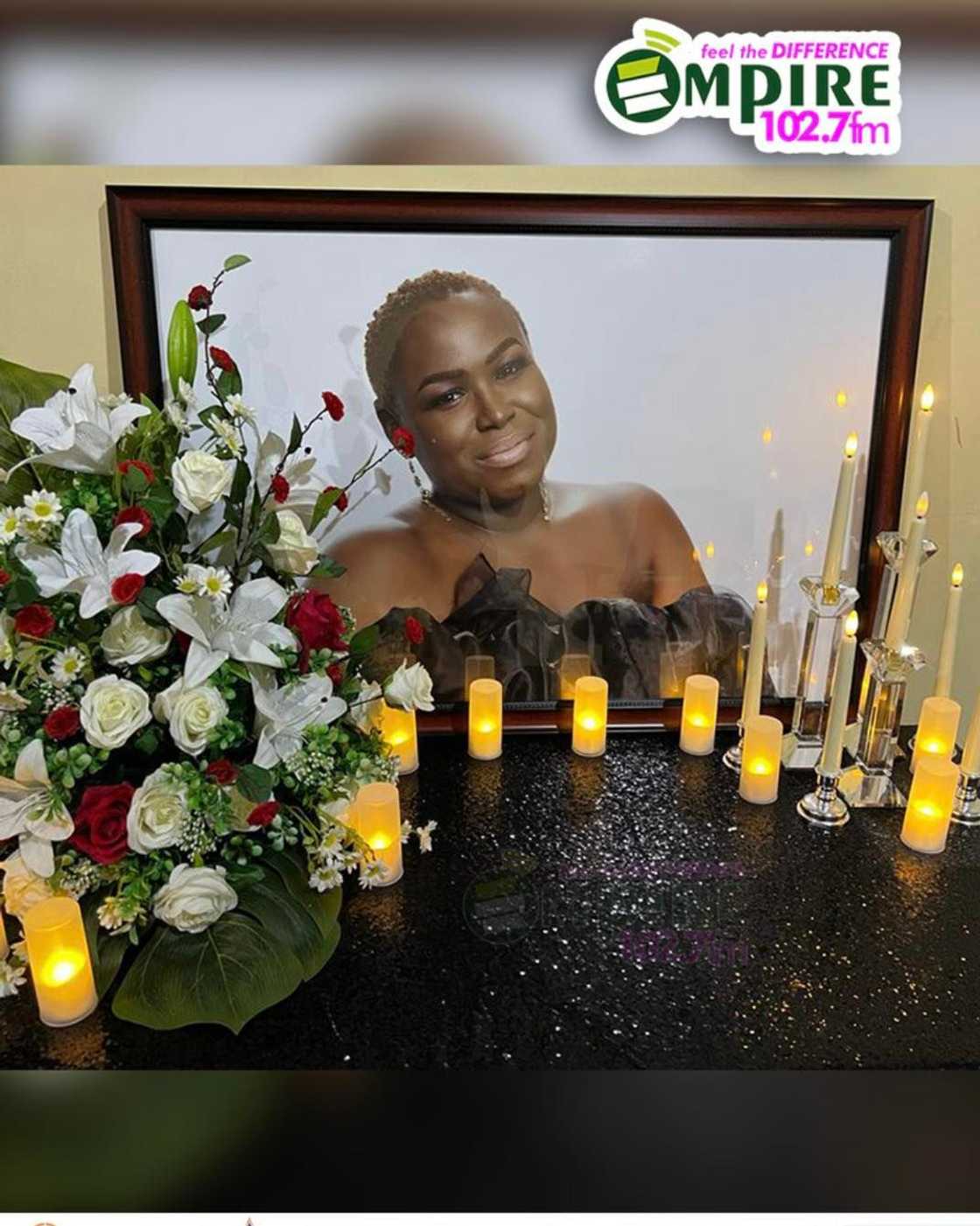 Late Empire FM journalist Shonda Naa Ayorkor laid to rest. Late Empire FM journalist Shonda Naa Ayorkor laid to rest.