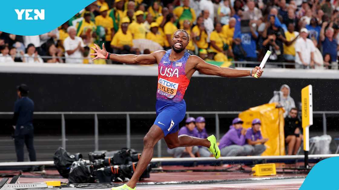 World Athletics Championship, 4x100m relay, Ghana secures fourth, Noah Lyles, Team USA, $16,000 cash prize, Team Ghana, Tokyo 2025.