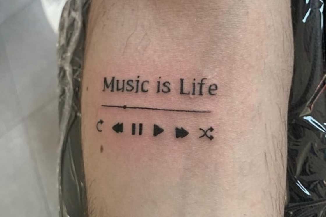 music tattoo music tattoo