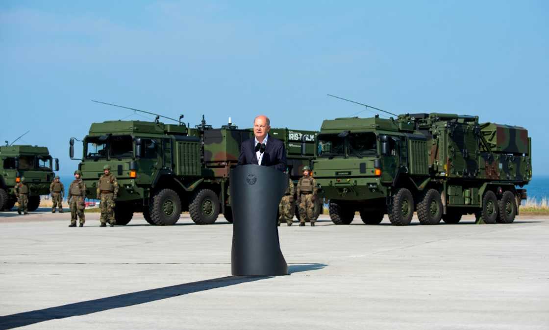 Scholz said Putin had broken disarmament treaties Scholz said Putin had broken disarmament treaties