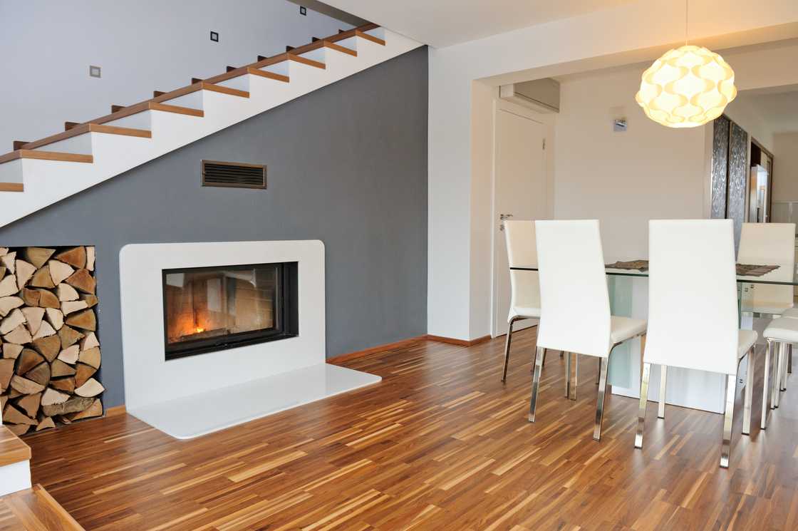 Awkward living room layout with a fireplace Awkward living room layout with a fireplace