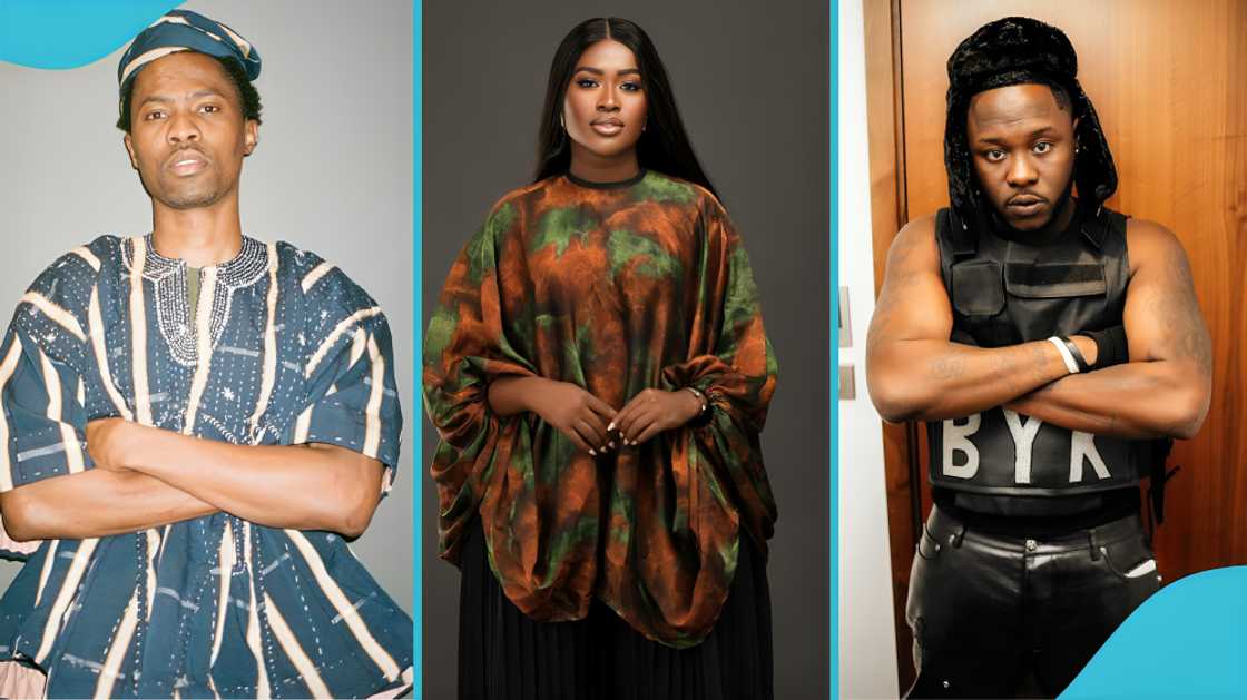 Fella Makafui, Medikal, Kwesi Arthur, Fella Makafui Kwesi Arthur, Fella Makafui and Medikal, Fella blasts fan