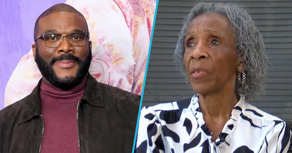 Photos of Tyler Perry (L) and Josephine Wright (R) Photos of Tyler Perry (L) and Josephine Wright (R)