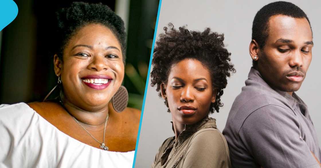 Photos of certified intimacy coach Erica Daniel and a Black couple. Photos of certified intimacy coach Erica Daniel and a Black couple.