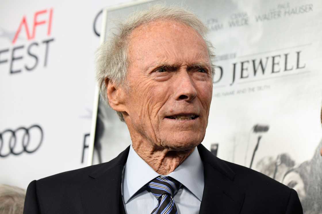 Clint Eastwood is at the "Richard Jewell" premiere in Hollywood, California