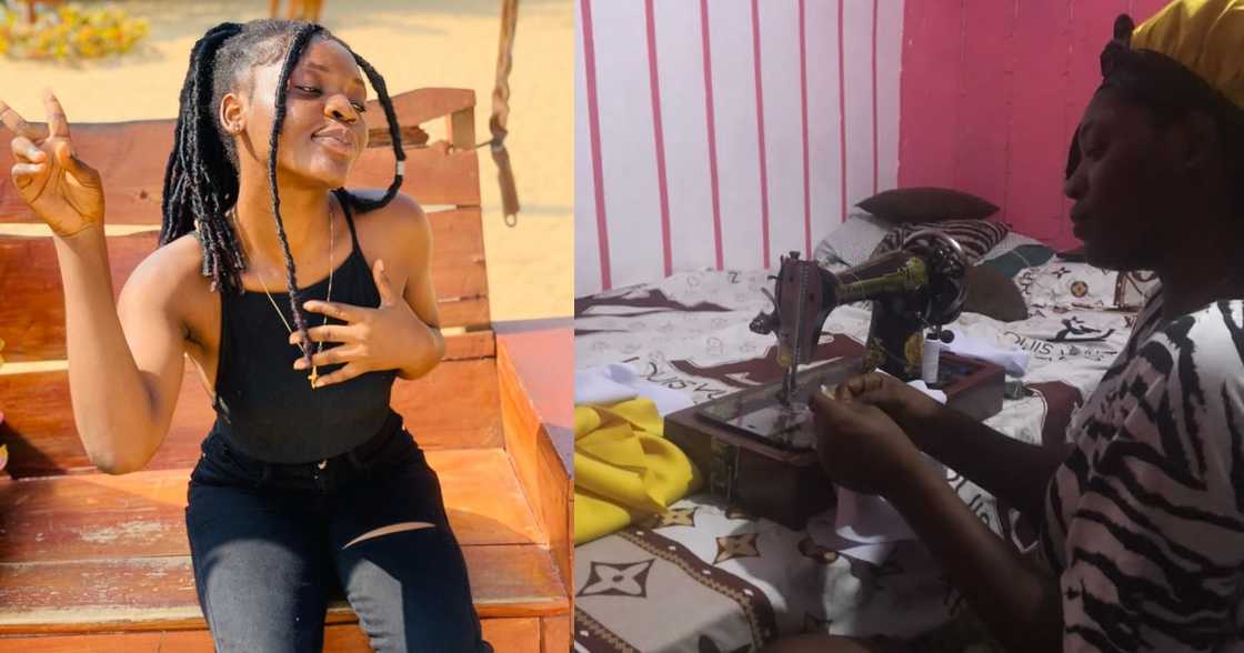 Young Ghanaian student announce being a part-time fashion designer Young Ghanaian student announce being a part-time fashion designer