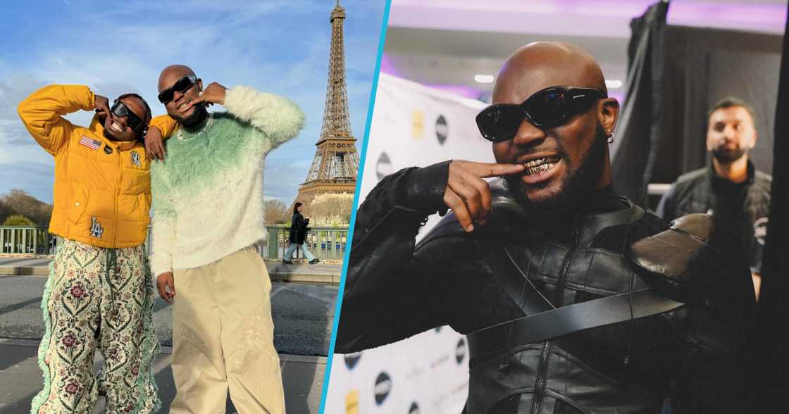 Dancegod Lloyd and King Promise in France Dancegod Lloyd and King Promise in France