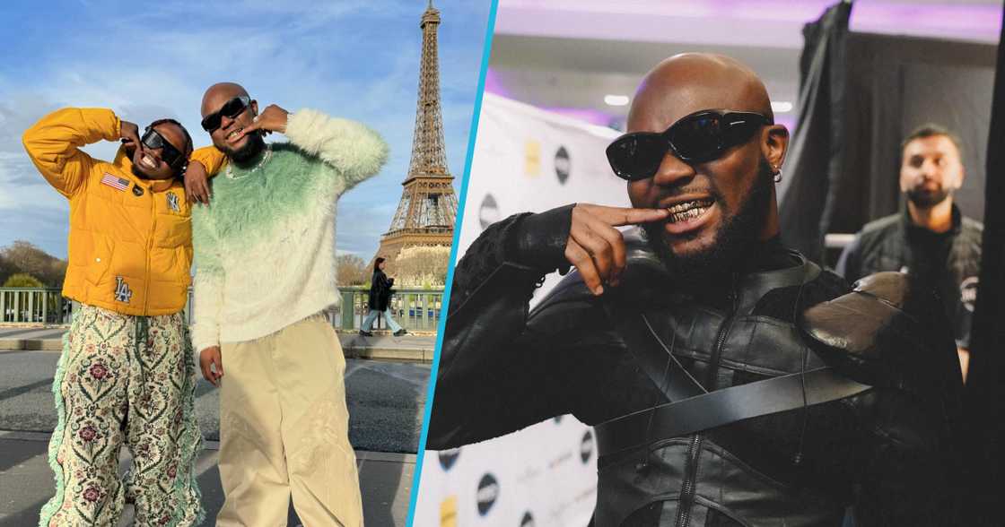 Dancegod Lloyd and King Promise in France