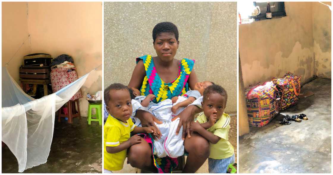 Central Region based girl with 2 sets of twins calls for help Central Region based girl with 2 sets of twins calls for help