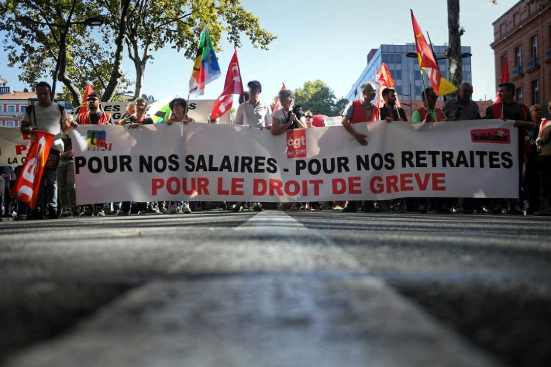 Most French people oppose the government's pension plans, polls say Most French people oppose the government's pension plans, polls say