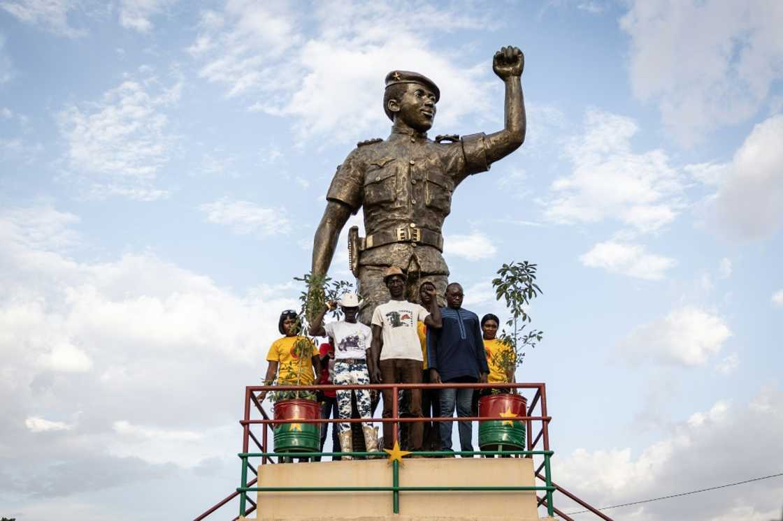 Revolutionary hero: Thomas Sankara remains a revered figure for many Burkinabe