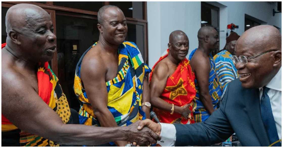 The Okyehene Osagyefo Amoatia Ofori Panin II has rallied Ghanaians to contribute towards the construction of the National Cathedral project The Okyehene Osagyefo Amoatia Ofori Panin II has rallied Ghanaians to contribute towards the construction of the National Cathedral project