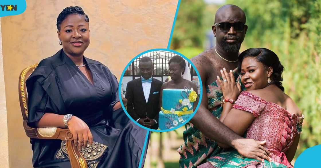 Actress Portia Asare Boateng, with the two men, John Wilberforce and Raymond Marfo, she has been married and divorced from Actress Portia Asare Boateng, with the two men, John Wilberforce and Raymond Marfo, she has been married and divorced from