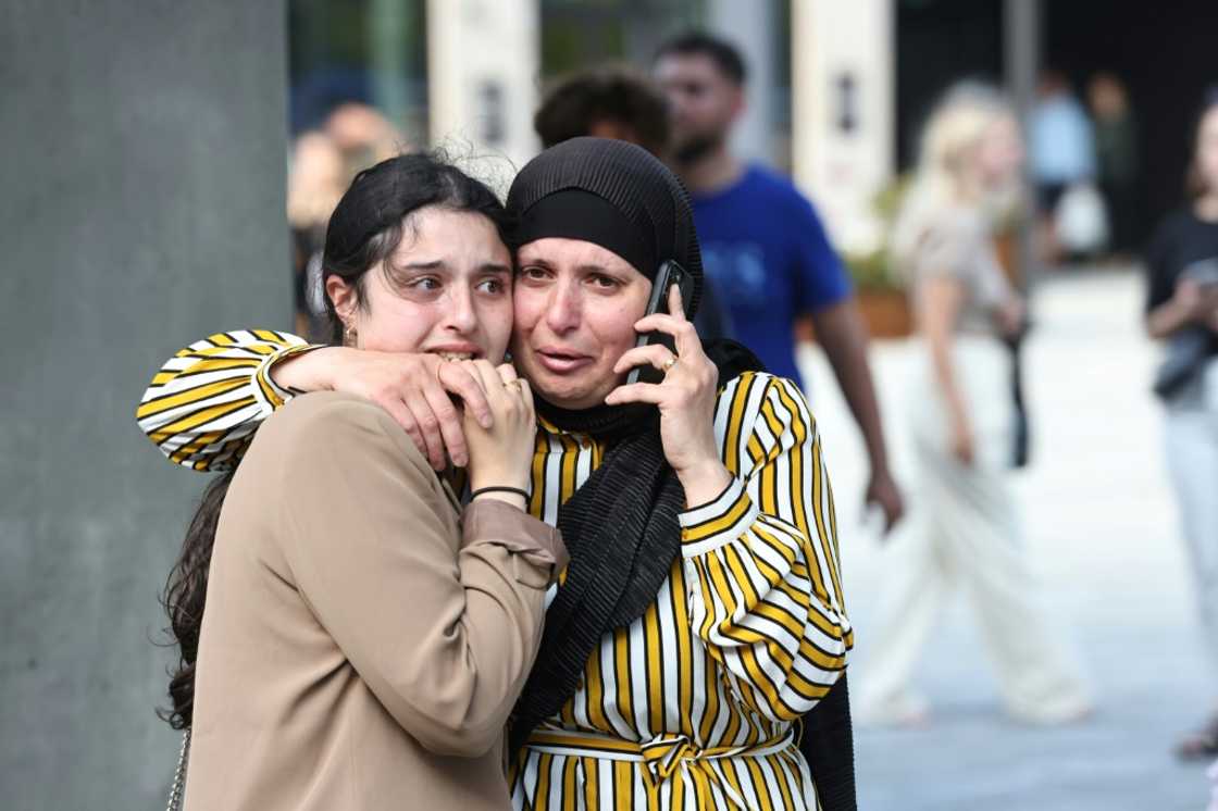 Eyewitnesses told Danish media they saw more than 100 people rush towards the mall's exit as the first shots were fired Eyewitnesses told Danish media they saw more than 100 people rush towards the mall's exit as the first shots were fired