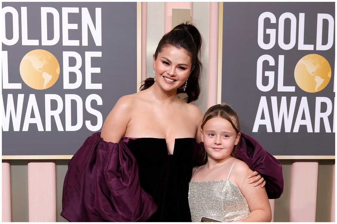 Selena and Elliot Teefey attend the 80th Annual Golden. Globe Awards Selena and Elliot Teefey attend the 80th Annual Golden. Globe Awards