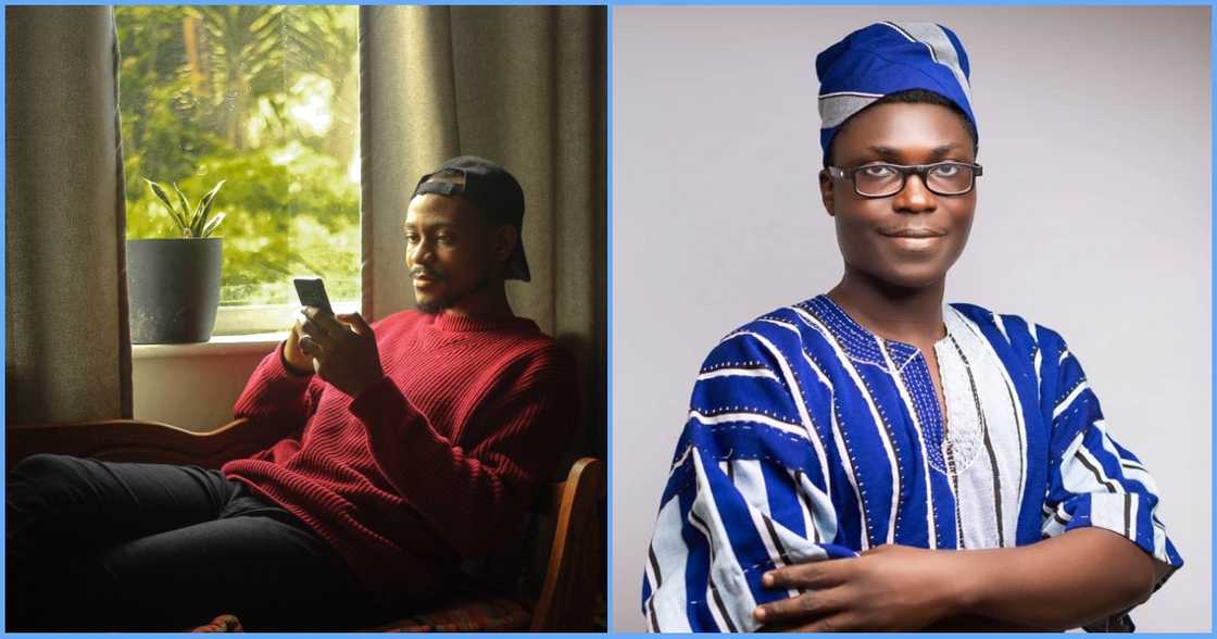 Photo of Daniel Fenyi and a young man Photo of Daniel Fenyi and a young man