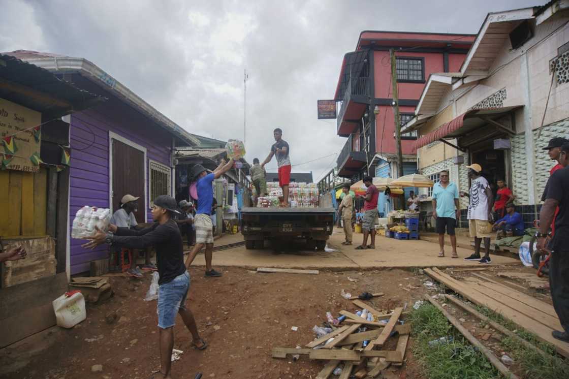 Many Venezuelan migrants live in difficult situations in Port Kaituma but insist that it is better than the troubles they faced back home