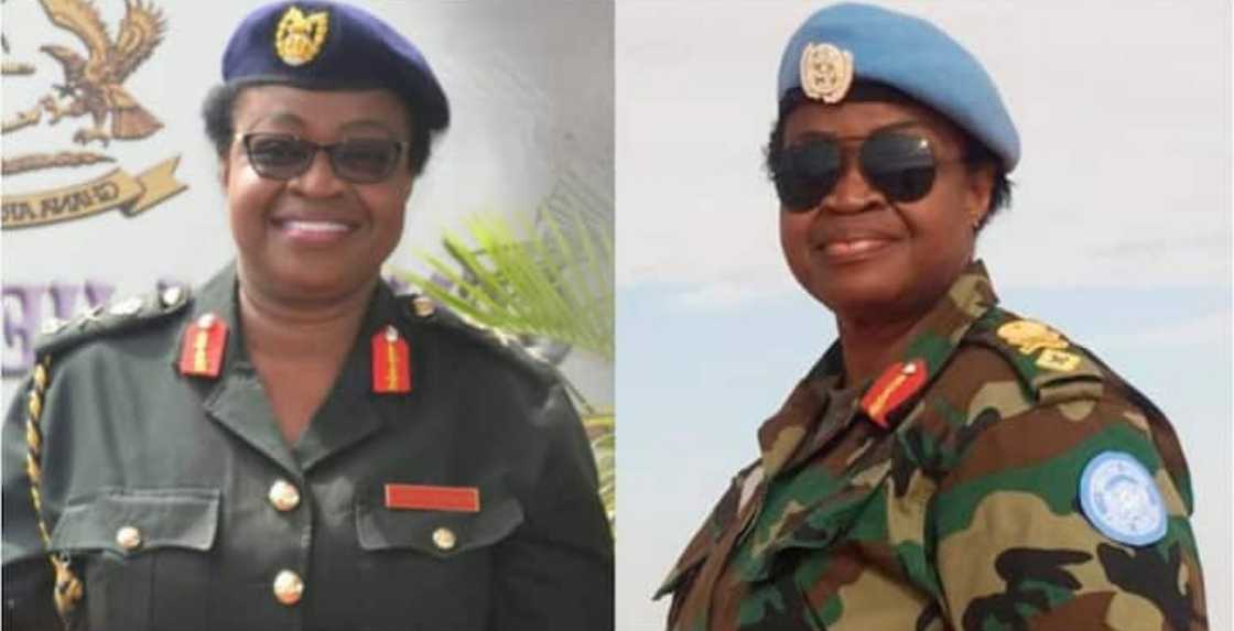 Constance Edjeani-Afenu, Ghana's First Female General of the Armed Forces