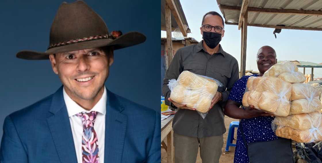 Gregory Andrews the Australian High Commissioner to Ghana Gregory Andrews the Australian High Commissioner to Ghana