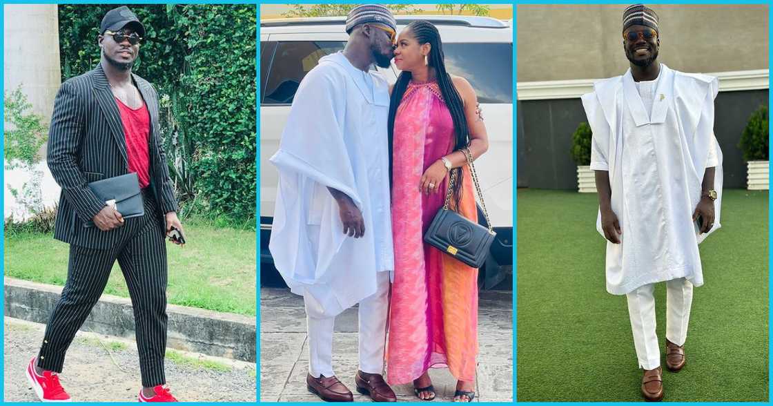 Stephen Appiah and his beautiful wife, Hannah Stephen Appiah and his beautiful wife, Hannah
