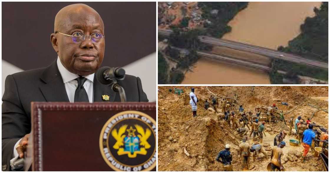 President Akufo-Addo will meet MMDCEs and the National House of Chiefs over the illegal mining menace