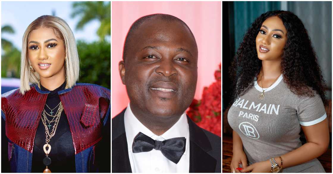 Ibrahim Mahama and Hajia4reall Ibrahim Mahama and Hajia4reall