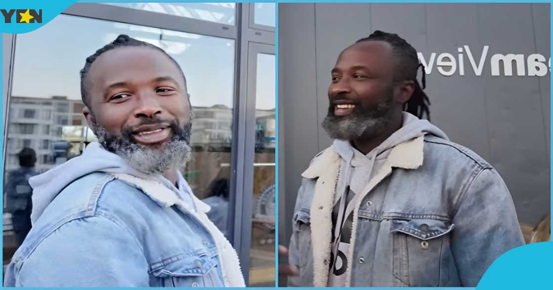 Photo of a Ghanaian man living in Germany.