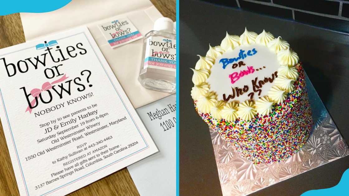 Bowties or bows gender reveal theme ideas Bowties or bows gender reveal theme ideas