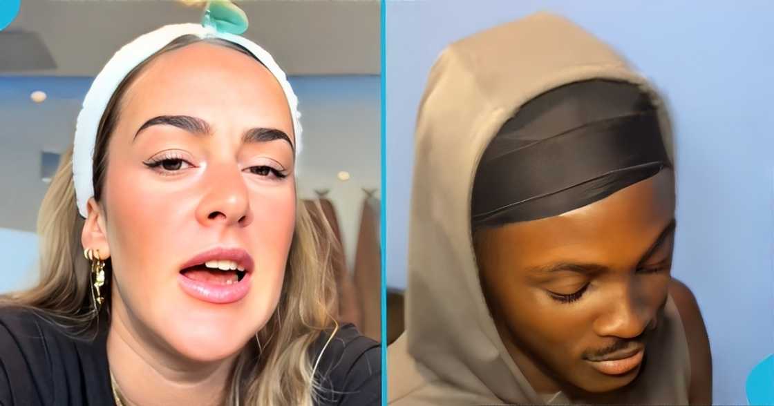 White woman, Ghanaian man, boyfriend long-distance relationship, reunion White woman, Ghanaian man, boyfriend long-distance relationship, reunion