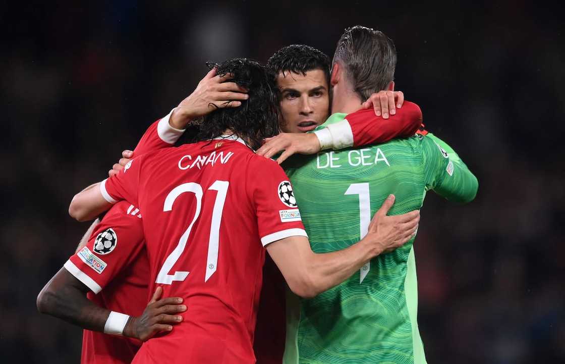 Cristiano Ronaldo and De Gead