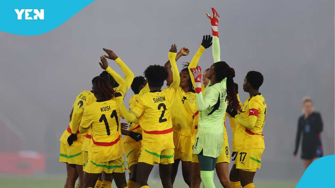 England 2:0 Ghana, Black Queens, Ghana, England, Ghana lose to England, England defeats Ghana, Alessia Russo, Lucia Kendell, Benedicte Simon, St Mary's Stadium. England 2:0 Ghana, Black Queens, Ghana, England, Ghana lose to England, England defeats Ghana, Alessia Russo, Lucia Kendell, Benedicte Simon, St Mary's Stadium.
