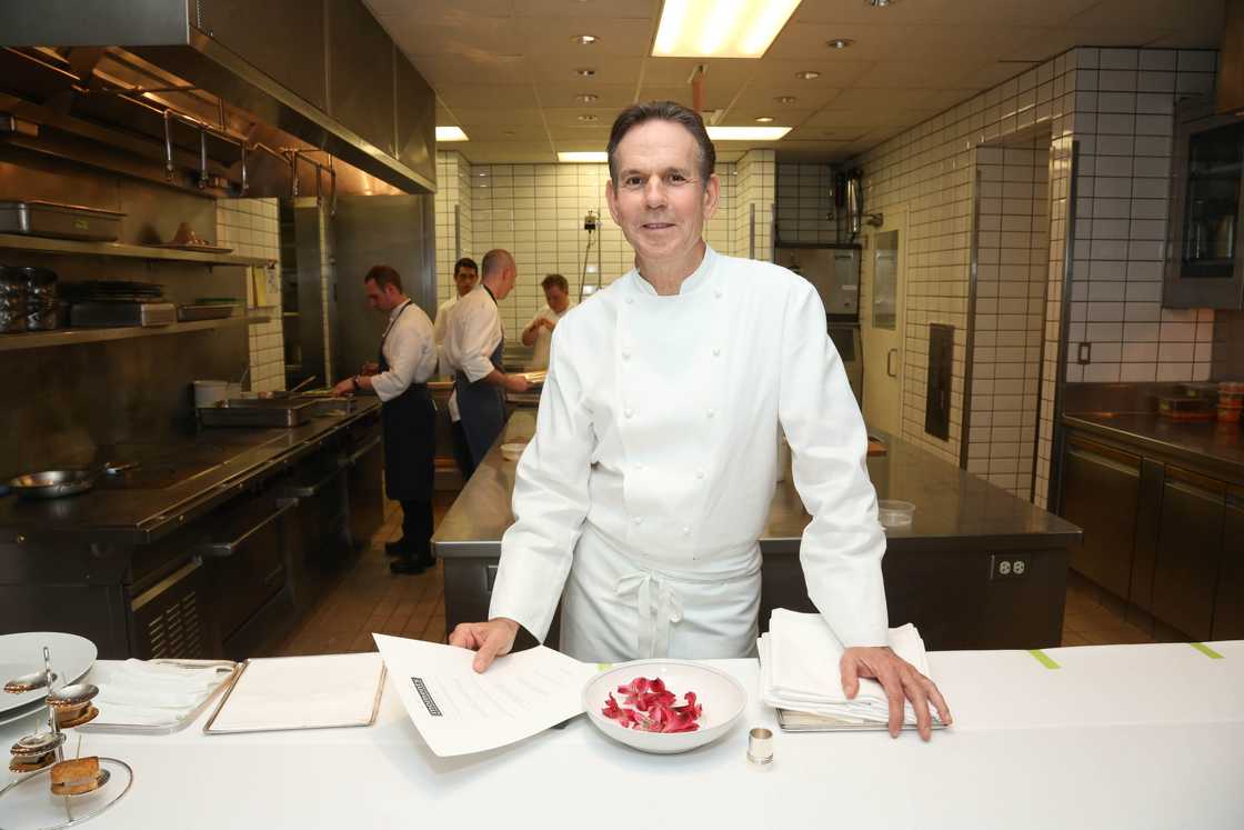 Thomas Keller poses for a portrait at Starwood Preferred Guest's Gourmet Experience of a Lifetime with Chef Thomas Keller
