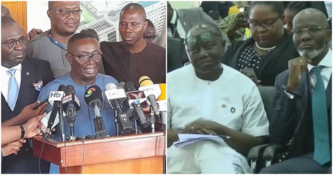 Andy Appiah-Kubi leads the 98 NPP MPs calling for Ofori-Atta's immediate removal. Andy Appiah-Kubi leads the 98 NPP MPs calling for Ofori-Atta's immediate removal.